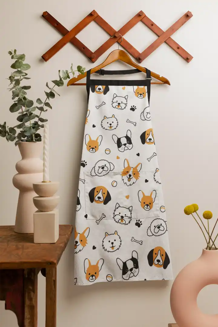 Cute Animals Kids Apron