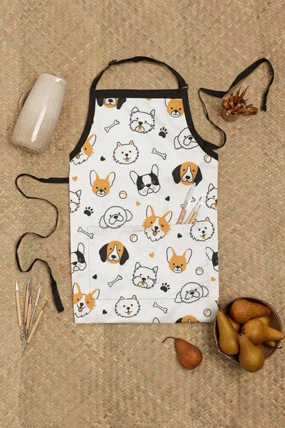 Cute Animals Kids Apron