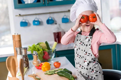 Cute Dog Kid Apron