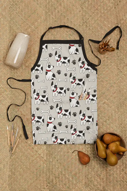 Cute Dog Kid Apron