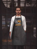 Dad Flipping Awesome Personalised Apron With Chef Hat