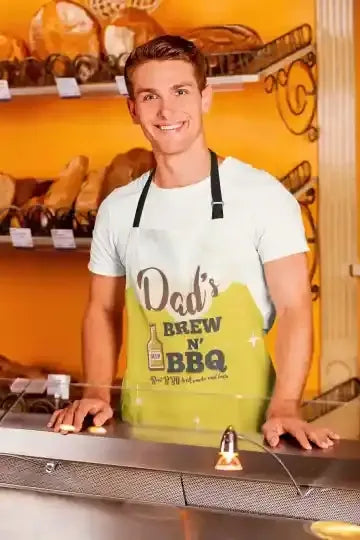 Dads-Brew-N-BBQ-Apron-for-Dad-with-Chef-Hat