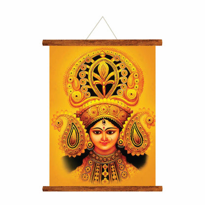 Divine-jay-maa-durga-Canvas-Scroll-KH5121