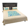 Do Me A Favor And Smile Motivational Bedsheet