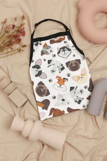 Dog Pattern Kids Apron
