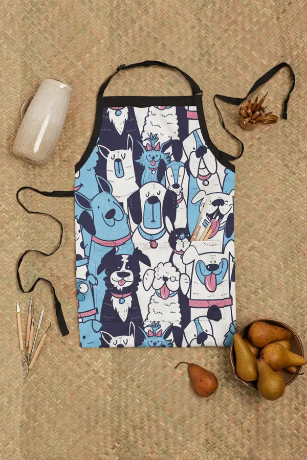 Dogs Lover Kid Apron