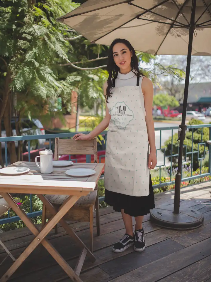 Don't Forget to kiss the cook Apron