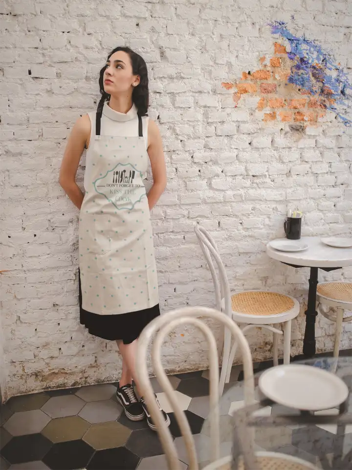 Don't Forget to kiss the cook Apron