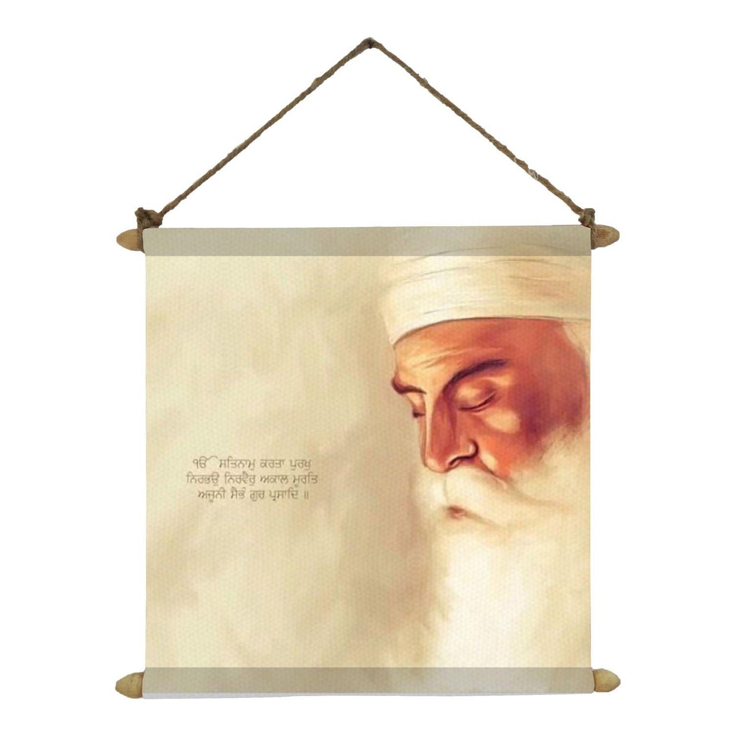 guru nanak art print on canvas