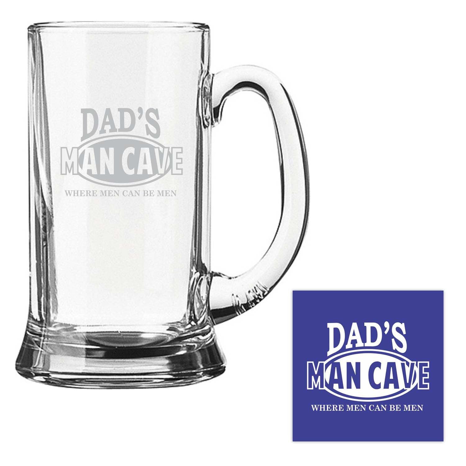 Engraved-Dads-Man-Cave-Icon-Beer-Mug