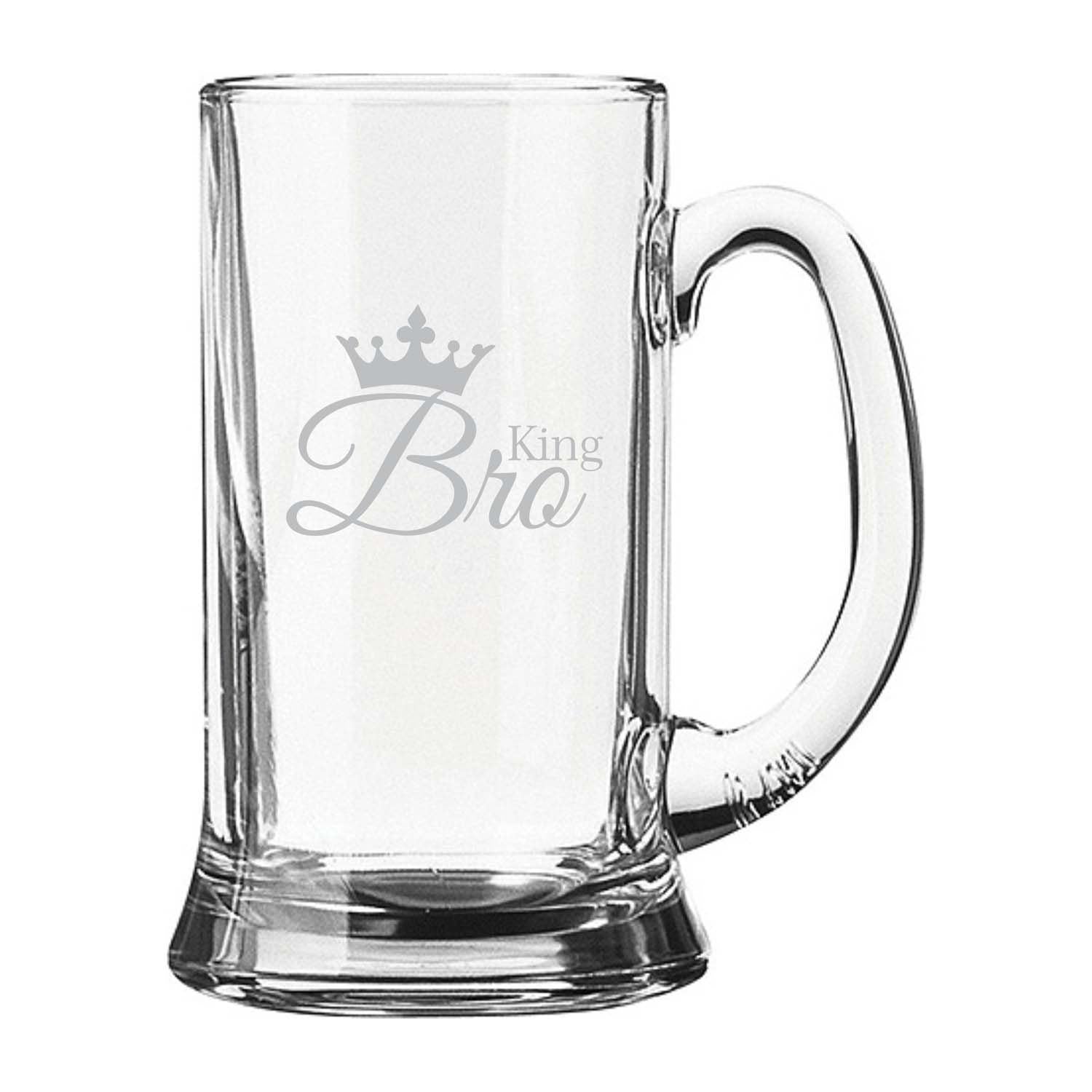 Engraved-King-Bro-Beer-Glass