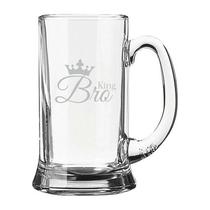 Engraved-King-Bro-Beer-Glass