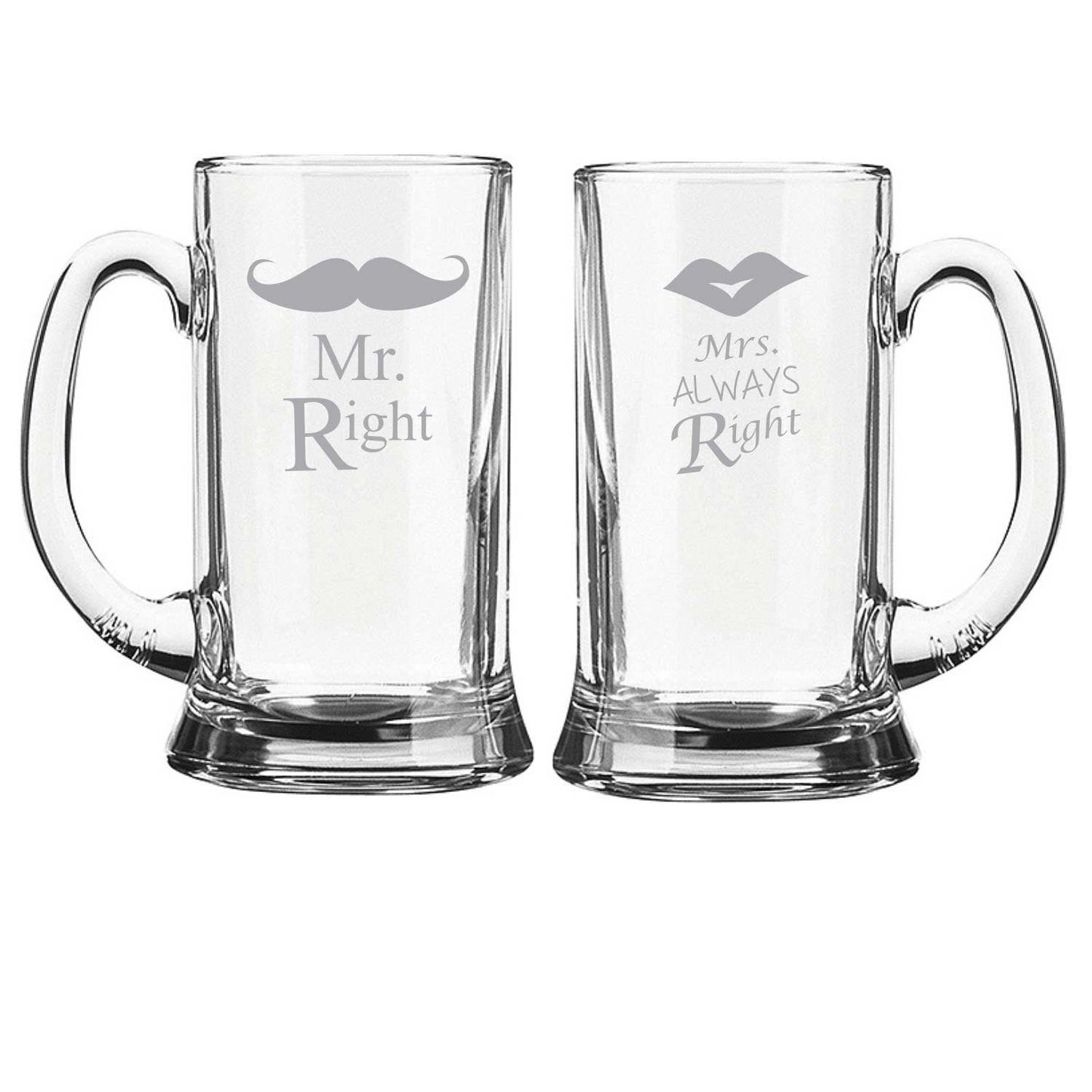 Engraved-Mr-Right-Mrs-Always-Right-Beer-Mug
