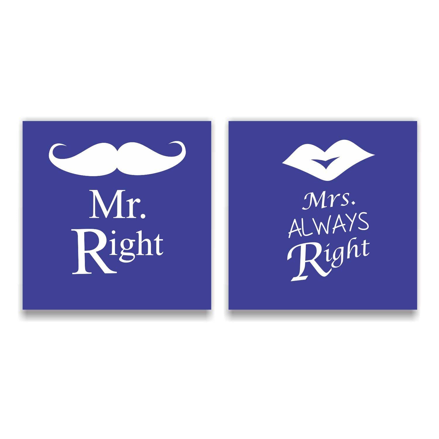 Engraved-Mr-Right-Mrs-Always-Right-Coaster