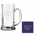 Engraved World's Greatest Dad Beer Mug