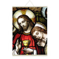 Mary Magdalene and Jesus Canvas Scroll - Christian Wall Art