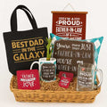 Father-in-Law Gift Hamper - Set of 4 Personalised Gifts