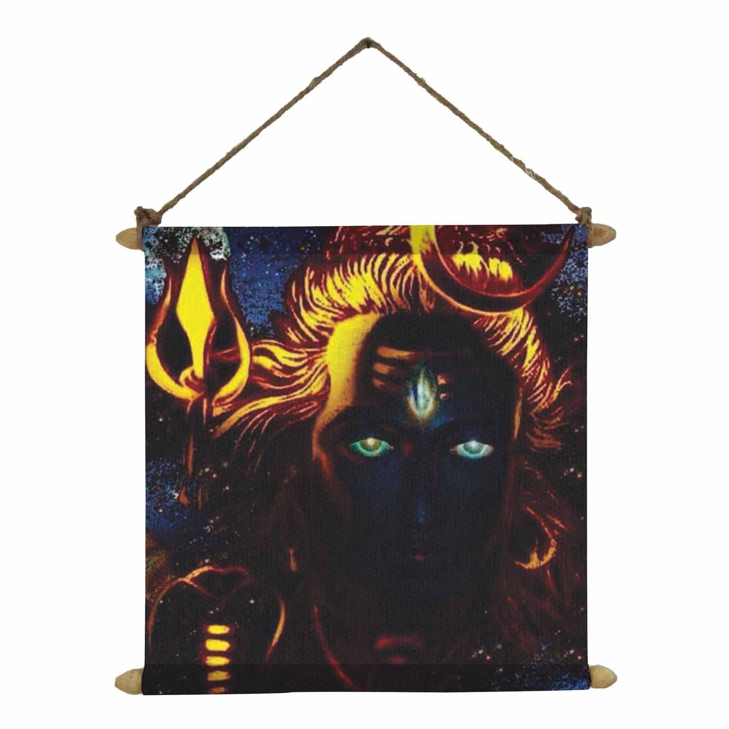 Fiery-Shiva-Canvas-Scroll