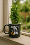 Lucky Bamboo Planter With Mug - First Mother's Day Gift