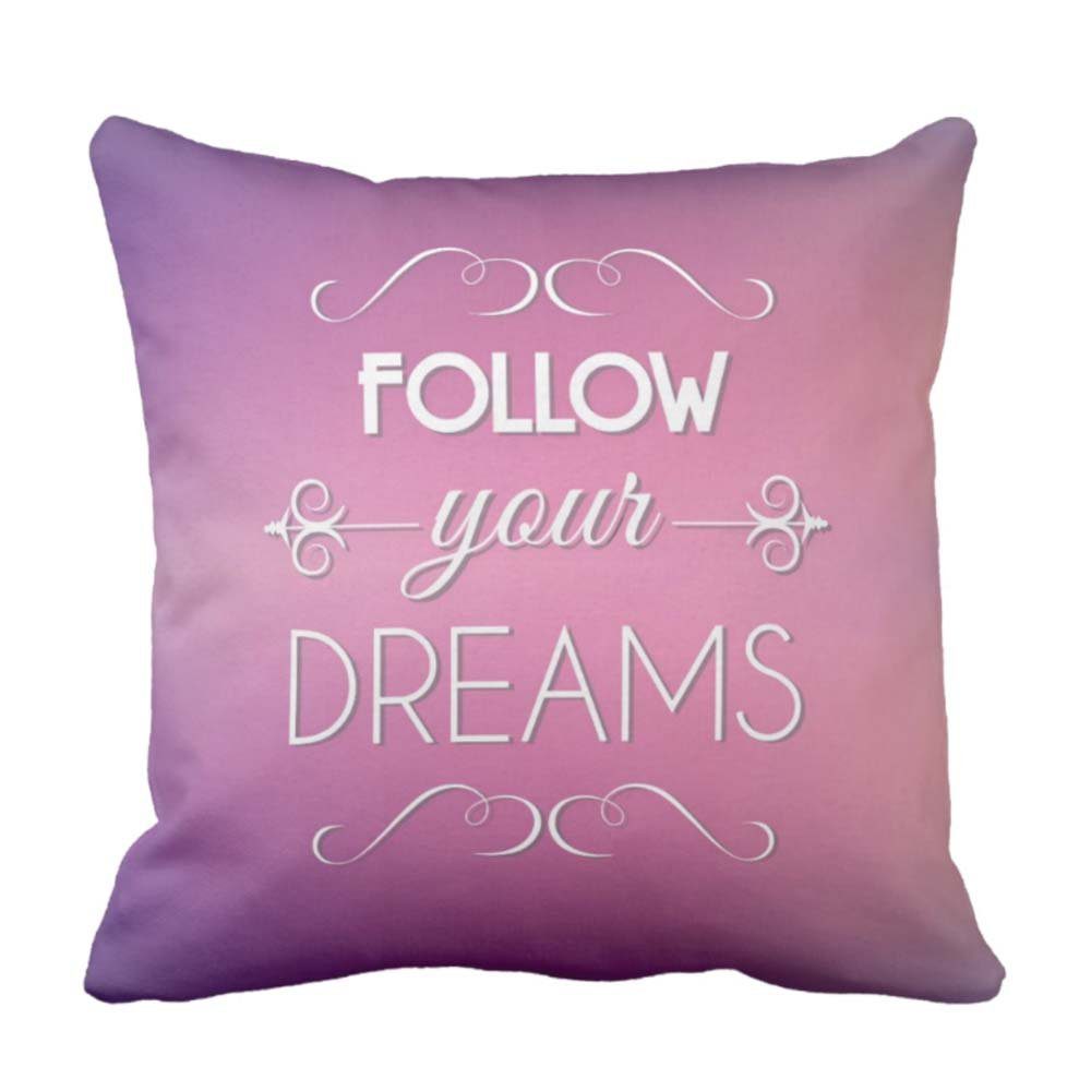Follow-Your-Dream-Quote-Cushion-Cover