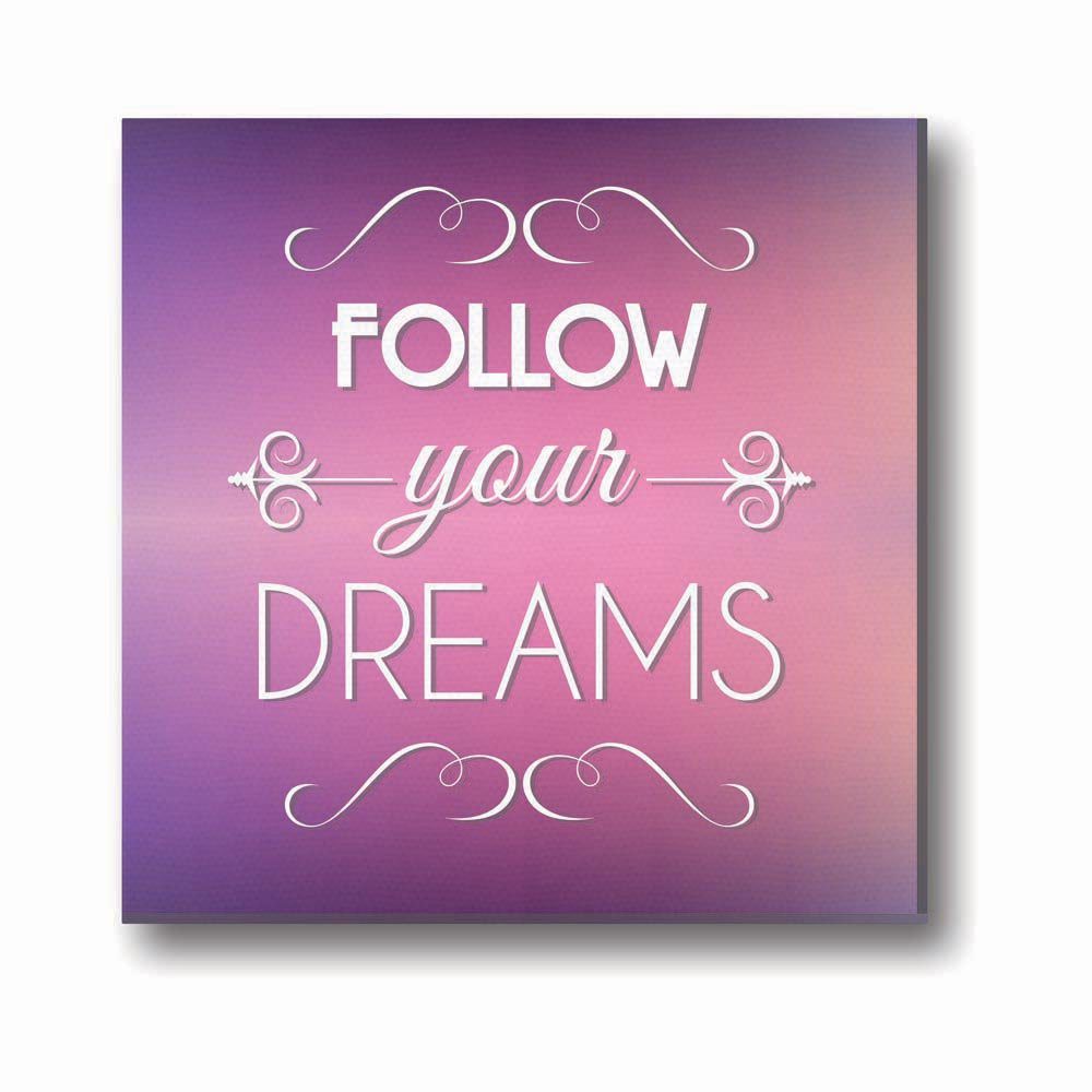 Follow-Your-Dreams-Quote-Canvas-Clock