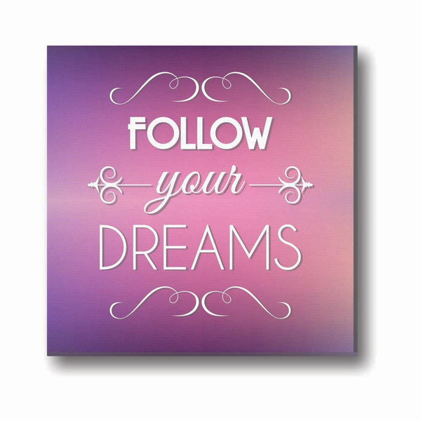 Follow-Your-Dreams-Quote-Canvas-Clock