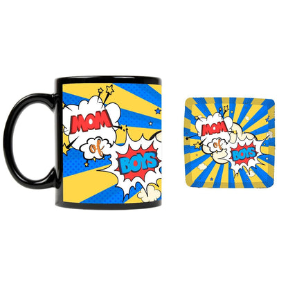 Funky-mom-of-boys-mug-with-coaster