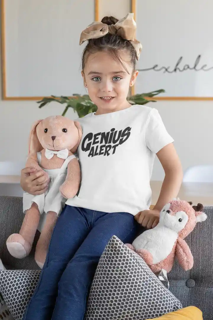 Genius Alert Unisex Drifit Kid T-shirt