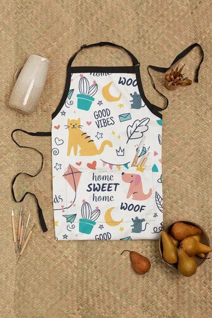 Good Vibes Kid Apron