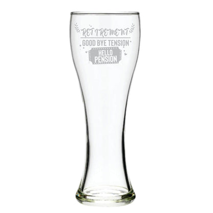 Good-bye-tension-hello-Pension-retirement-Beer-Glass-2