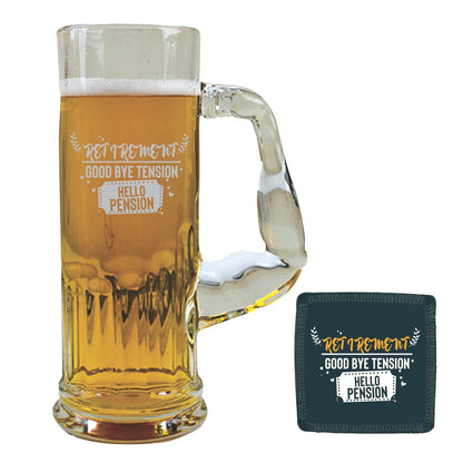 Good-bye-tension-hello-Pension-retirement-Beer-Mug-3