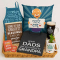 Grand Dad Hamper - Set of 12 Personalised Gifts for Grandpa