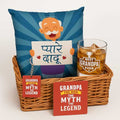 Grand Dad Hamper - Set of 4 Personalised Gifts for Grandpa