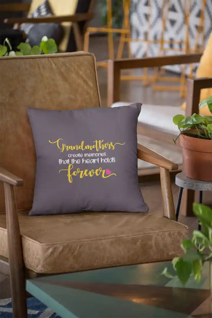 Grandmother Create Memories Cushion Cover