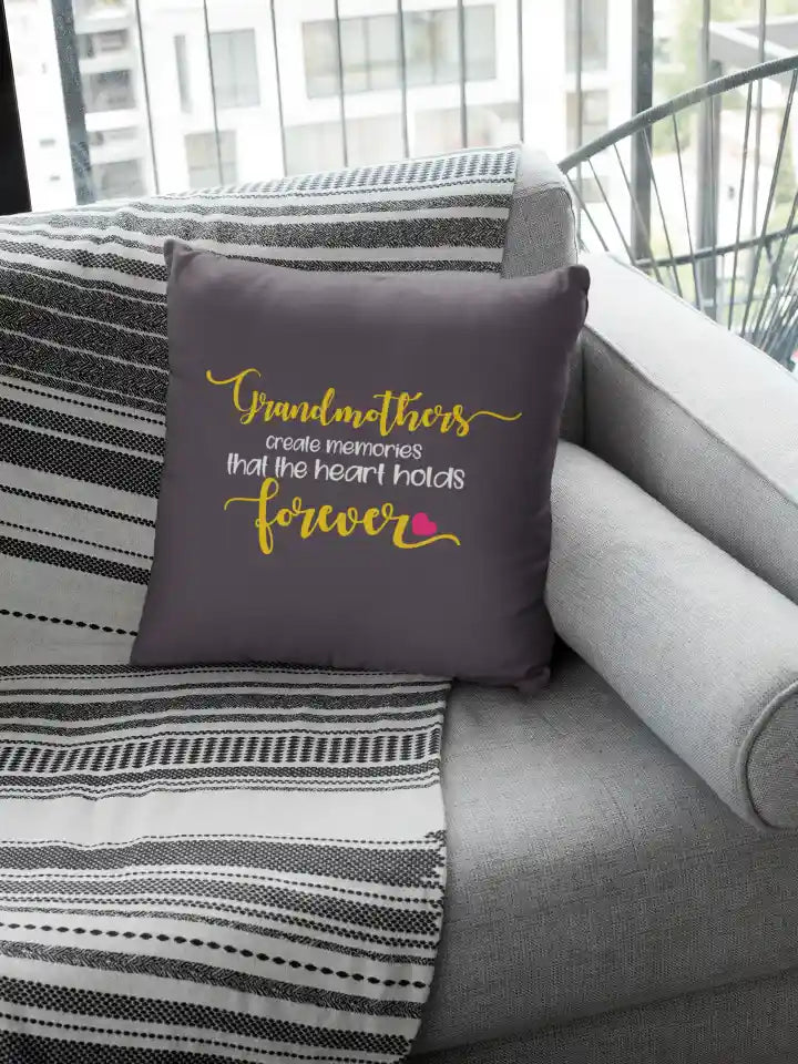 Grandmother Create Memories Cushion Cover