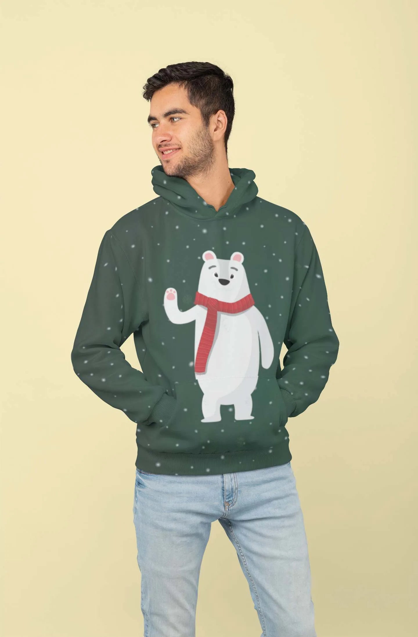 Green-white-bear