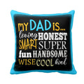 Handsome Cool Dad Cushion Cover - Personalised Father's Gift