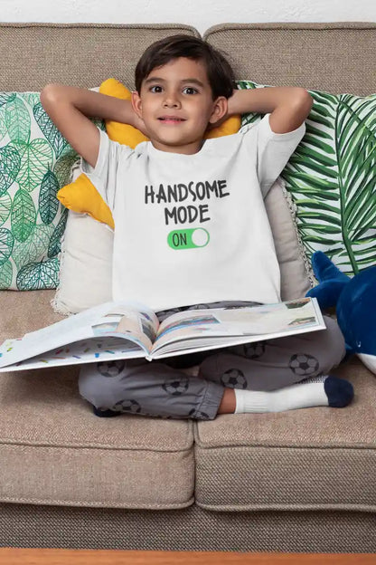 Handsome Mode On Unisex Drifit Kid T-shirt