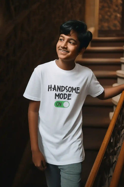 Handsome Mode On Unisex Drifit Kid T-shirt