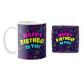 Happy Birthday Personalised Coffee Mug for Friends & Family