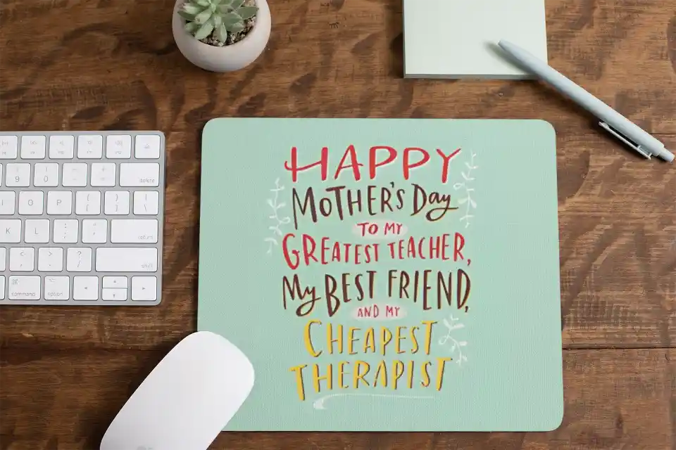 Good Morning Sir...Here's today's work report * Working on Mother's Day products- .creating mockups of these items - Teacups, keychain, Pen, Maternity Tees .Cushions, Notebook, Aprons, Coffee mugs, Scroll, Tote Bag, Photo Frame, Bedsheet, Wall Hanging, Mousepad. These items are completely done.