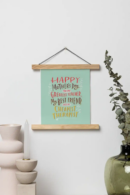 Happy Mothers Day Scroll