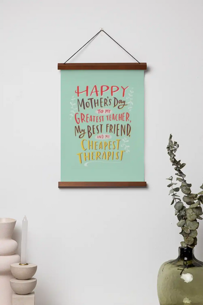 Happy Mothers Day Scroll