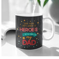 Hero Dad Personalised Ceramic Coffee Mug for Father