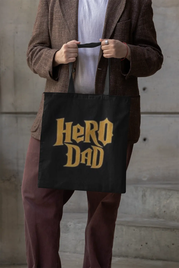 Hero Dad Tote Bag