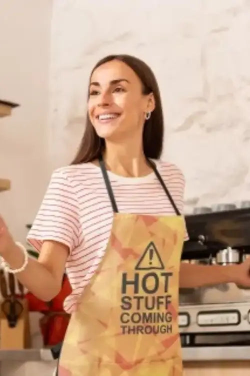 Hot Stuff Coming Apron