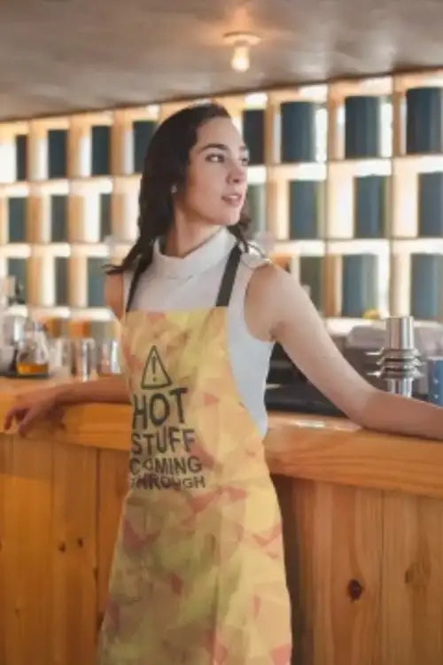 Hot Stuff Coming Apron