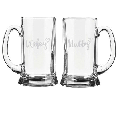 Hubby-Wifey-Beer-Mug