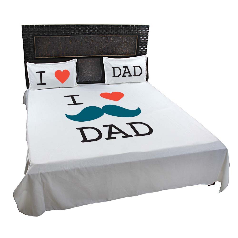 I-Love-Dad-Bedsheet-Off-White
