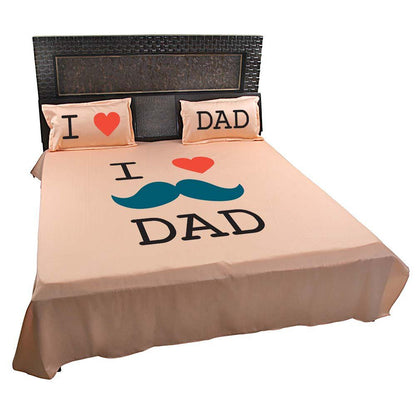 I-Love-Dad-Bedsheet-Peach